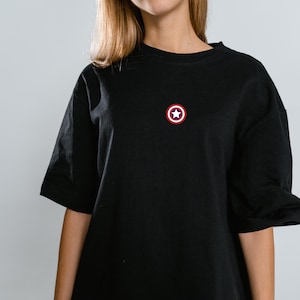 Marvel-ous Captain America Tee for Superhero Fans image 1