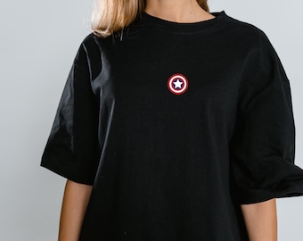 Camiseta Marvel-ous del Capitán América para fanáticos de los superhéroes