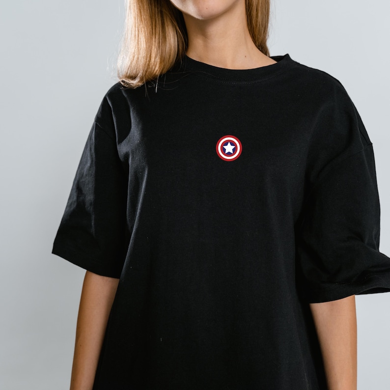 Marvel-ous Captain America Tee for Superhero Fans image 1