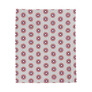 Superhero Movie Night Essential: Captain America Plush Blanket for Boys' Cozy Bedroom image 2