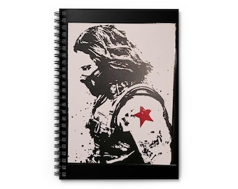 Cuaderno espiral único: ideal para llevar un diario, idea de regalo perfecta para estudiantes.