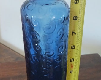 Vintage Kobaltblaue Flasche