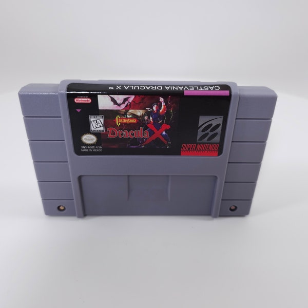 Super Nintendo SNES / Castlevania : Dracula X NEW