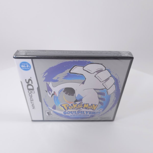 Nintendo DS / Pokemon SoulSilver NEW SEALED w/ Case & Manual