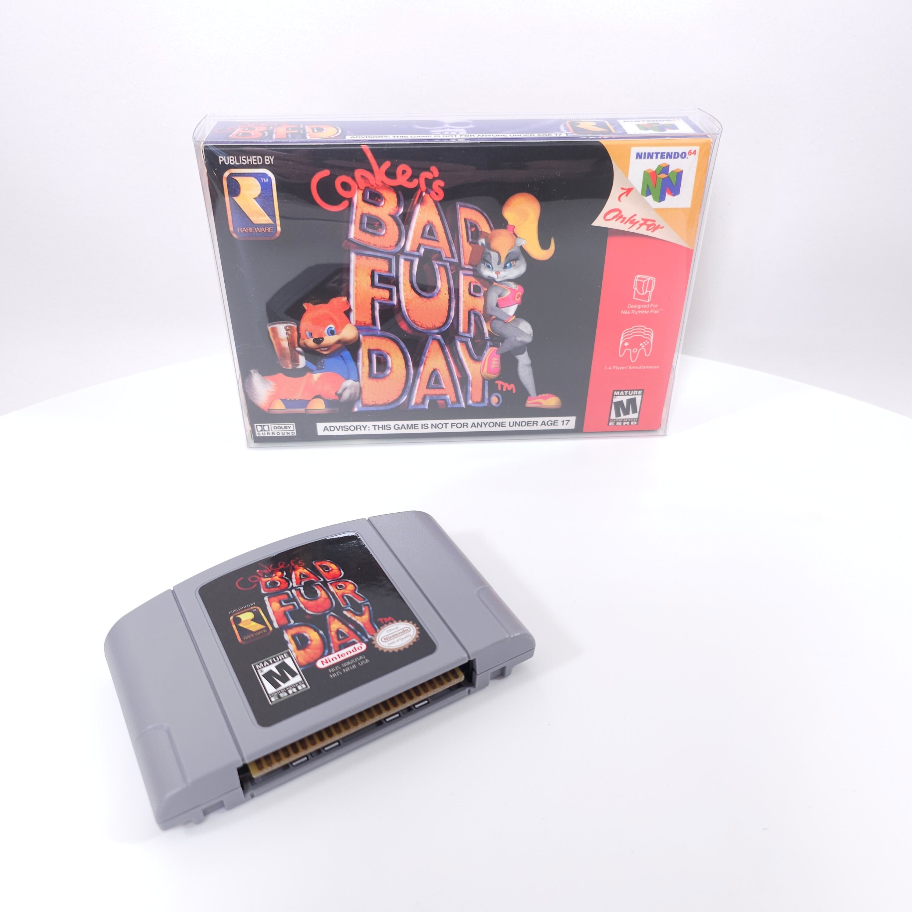 Conker's bad 2024 fur day cartridge