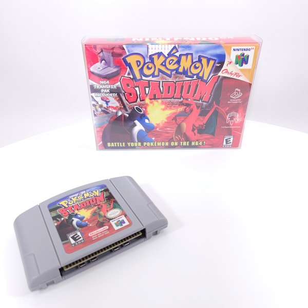 Nintendo 64 N64 / Pokemon Stadium NEW w/Box & Case