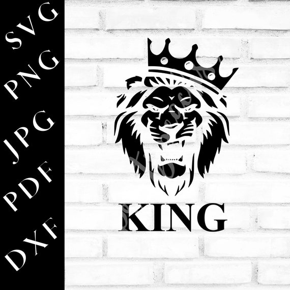 Lion King With Royal Crown Tshirt Perfect Gift Lion King With Royal Crown Tshirt Perfect Gift