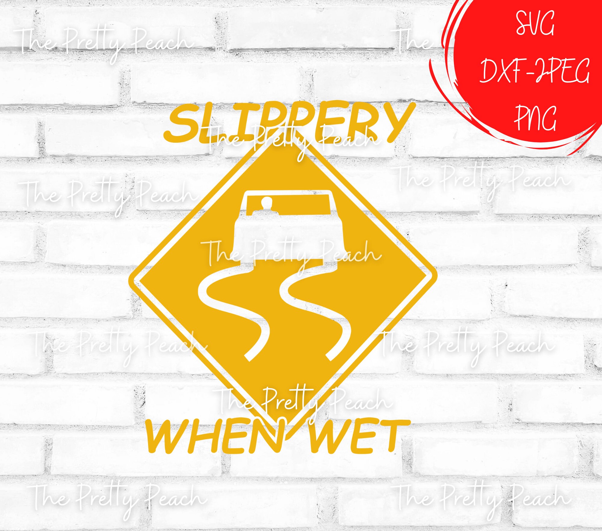 Slippery When Wet Png and Svg Funny Car Svg Car Guy Svg Car Etsy