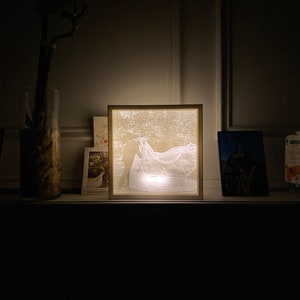 Custom Made Lithiophane/Photo Light Box