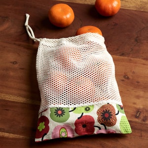 Filet de fruits et légumes petit, sac de légumes, filet de légumes, durable, cousu à la main