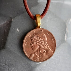 Panama Münze Halskette: Ureinwohner, Welt Münzschmuck