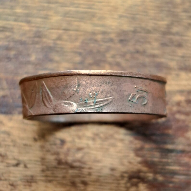 Netherlands Coin Ring: Genuine Dutch Jewelry, European Wedding Band - Etsy