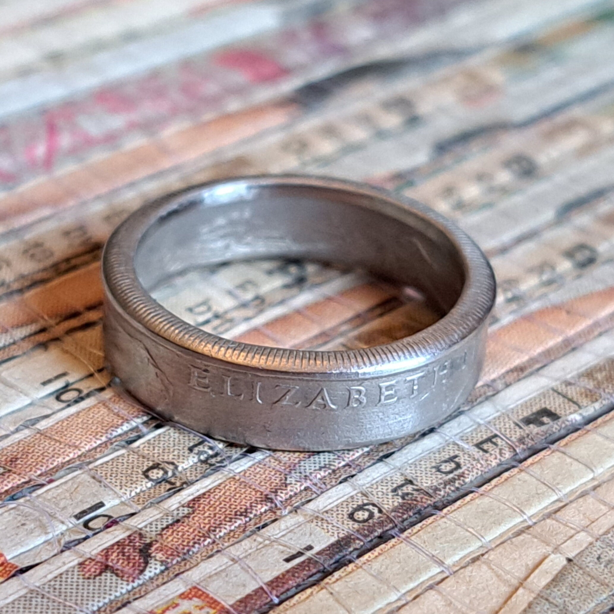 Rings made from australian coins deals