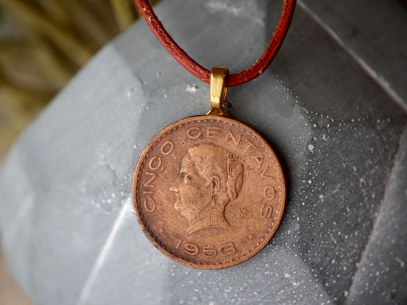 Mexican gold hotsell coin jewelry