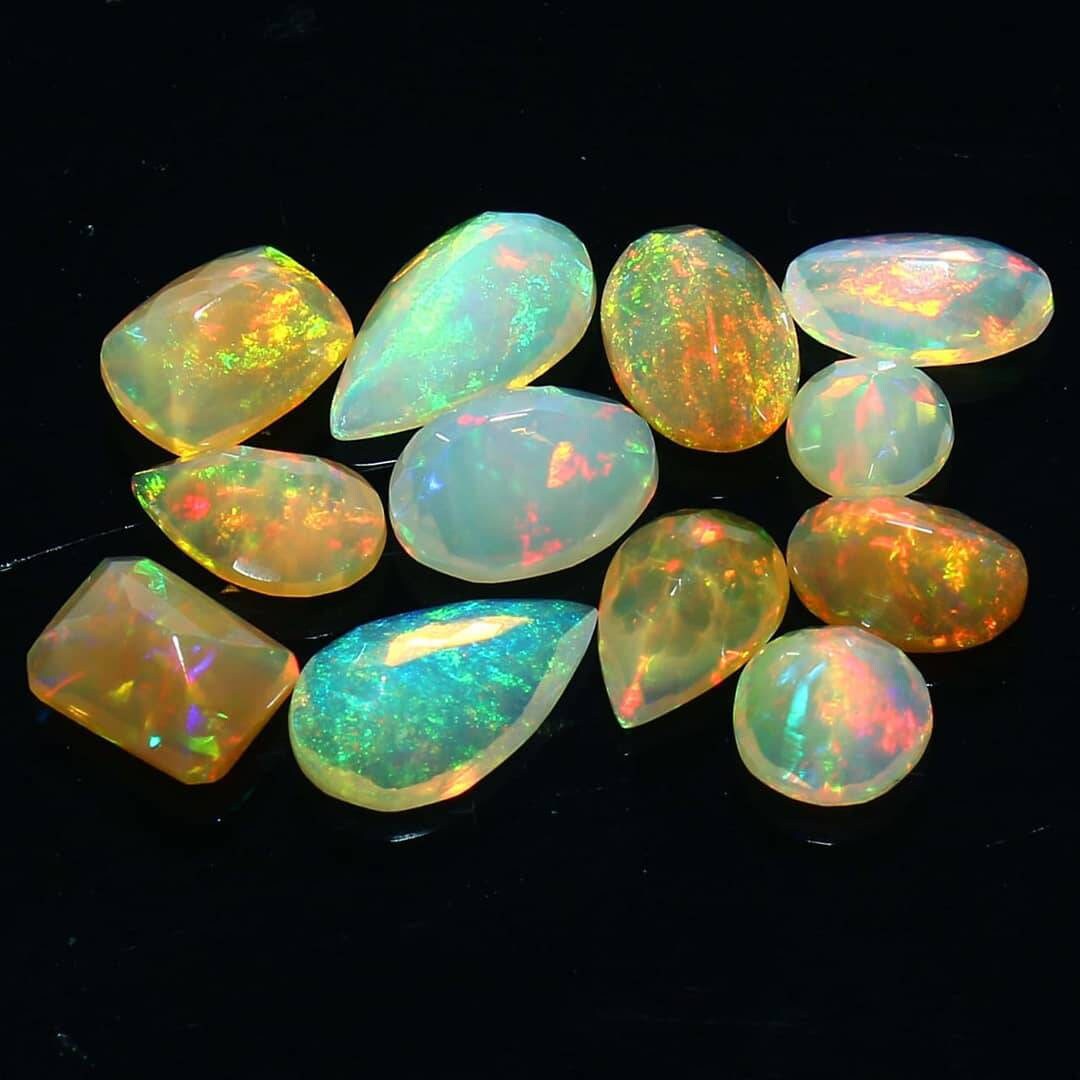 Ethiopian Gemstone AAA Top Quality 100% Natural Ethiopian Cushion 12.60 ct For making Jewelry Oval 12  PC Octagon Round Pears