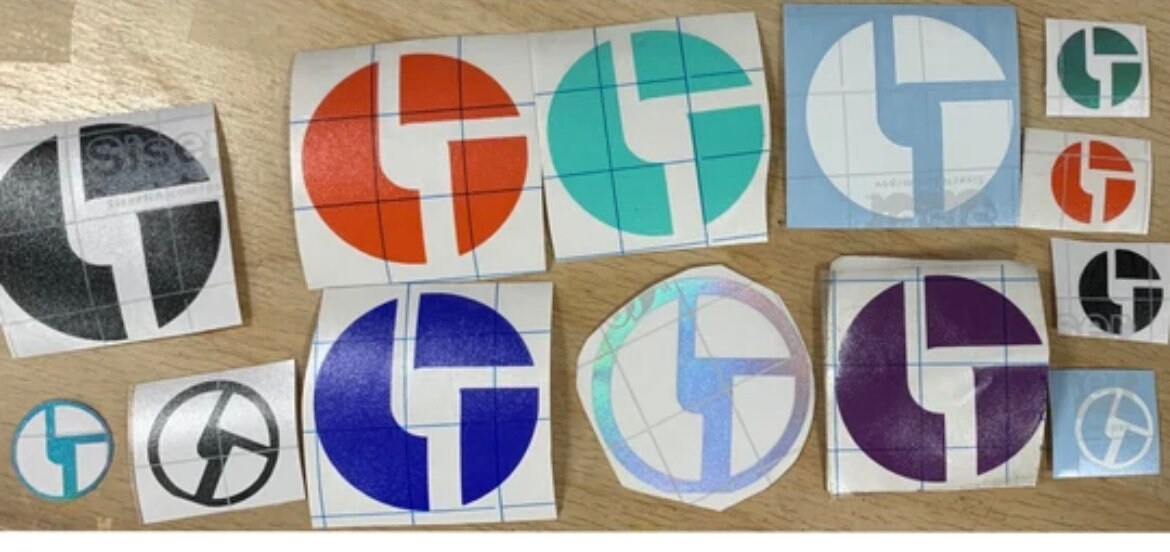 The disco biscuits circle logo vinyl decal Etsy