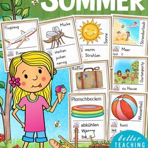 Juego alemán de verano en la escuela primaria DAZ (¡No lo digas!)