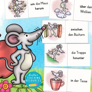 Prepositioner, spel, grammatik, tyska som andraspråk