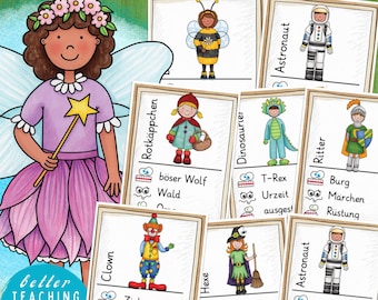 Fasching carnival game for children German elementary school