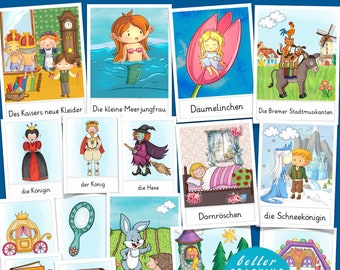 Fairy Tale Picture Cards Vocabulary Promotion and Storytelling in Primary School German