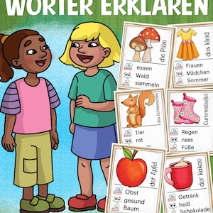 Sag es nicht Spiele XXL Materialpaket Deutsch und DAZ Unterrichtsmaterial Grundschule