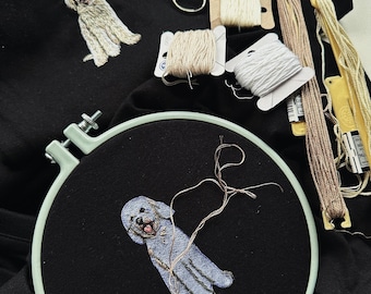 Custom embroidery portrait cat and dog face on t-shirt| Dog embroidery memorial| Personalized portrait pets tshirt| Cat mom gift shirt