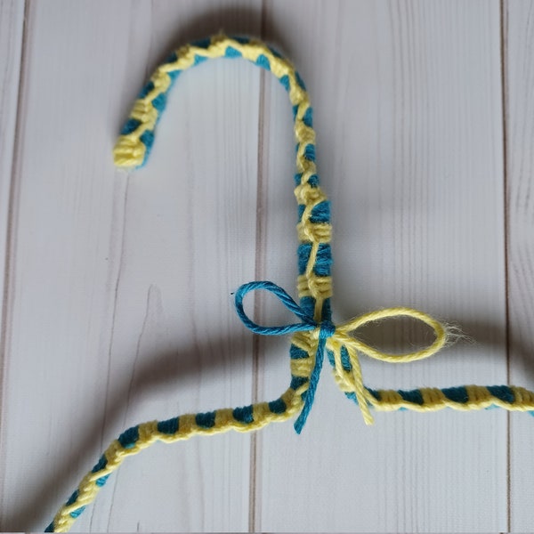 Crochet Coat Hanger Etsy