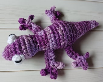PDF PATTERN ONLY crocheted gecko