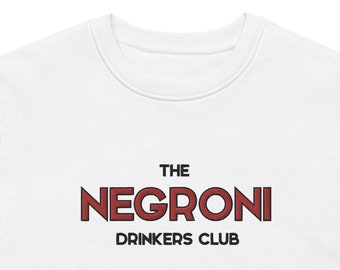 The Negroni Drinkers Club - Organic Embroidered Sweatshirt