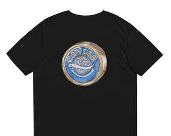 The Caviar Club - Unisex Organic Embroidered T-shirt