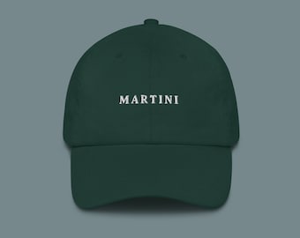 Martini - Embroidered Cap