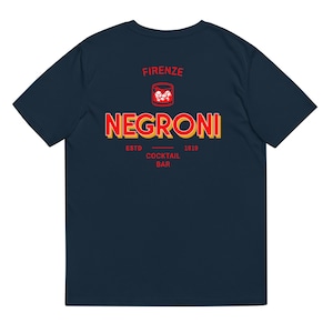 Negroni Cocktail Bar T-shirt bio image 5