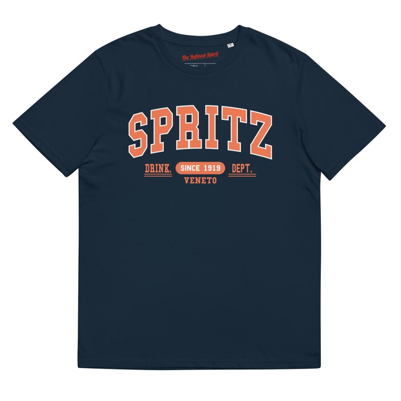 Spritz Drink. Dept. Organic T-shirt image 4