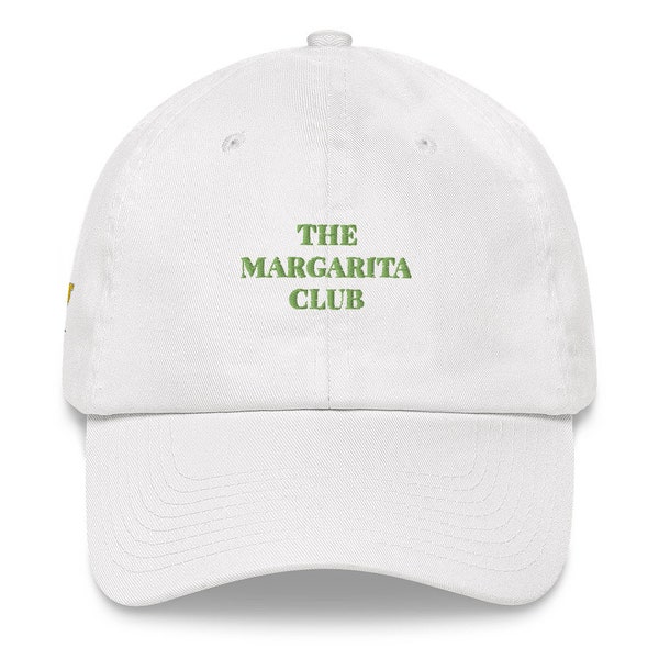 The Margarita Club - Embroidered Cap