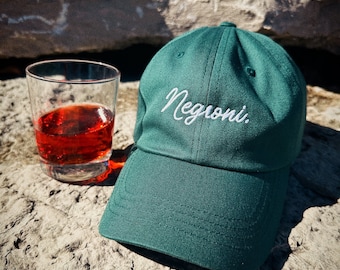 Negroni - Embroidered Cap