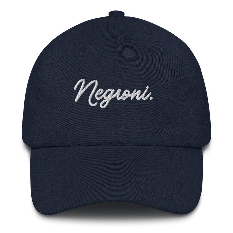 Negroni - Embroidered Cap