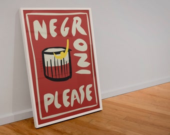 Negroni Please - Poster