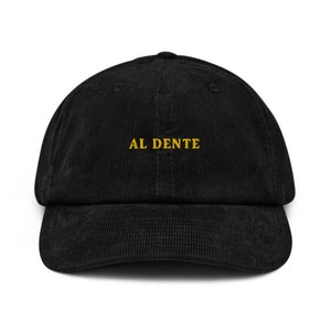 Al Dente Corduroy Embroidered Cap image 2