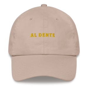 Al Dente Embroidered Dad Cap image 6