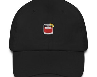 Negroni Glass - Embroidered Cap