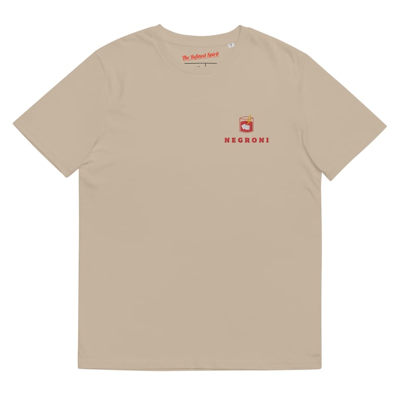 Negroni - Organic Embroidered T-shirt