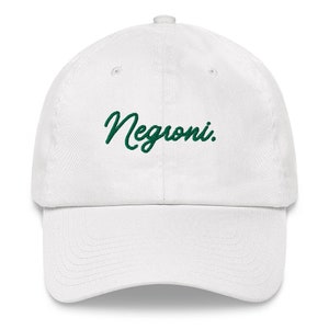 Negroni - Embroidered Cap