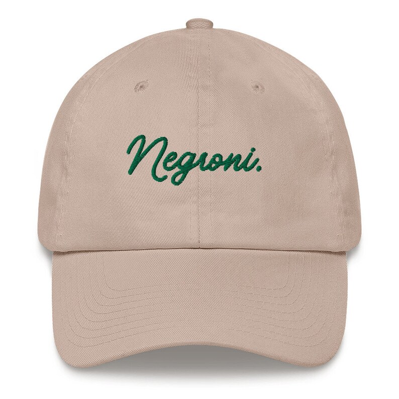 Negroni - Embroidered Cap