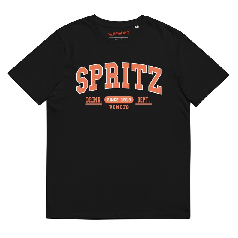 Spritz Drink. Dept. Organic T-shirt image 3