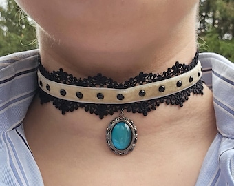 Gargantilla inspirada en Dazai Osamu de Bungou Stray Dogs (BSD)