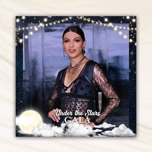 360 Starry Night, Under the Stars Overlay for Prom, Birthdays, HOCO