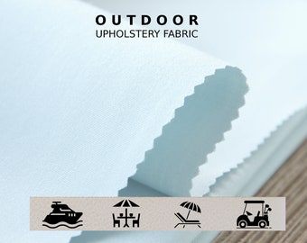 Himmelblauer Outdoorstoff, wasserabweisende Polsterung, UV beständig