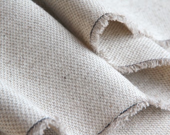 Hemp and cotton fabric remnants for rustic home decor projects - 77