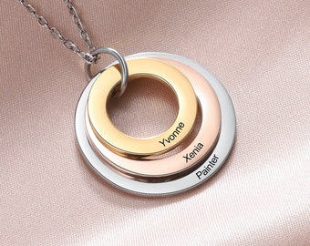 Personalized Gift For Mom - Customized Mother&#39;s Day Gifts Ideas - Mom Birthday • 40th 50th 60th Birthday - Unique Jewelry Present For Wife