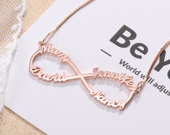 Infinity Name Necklace Infinity With 